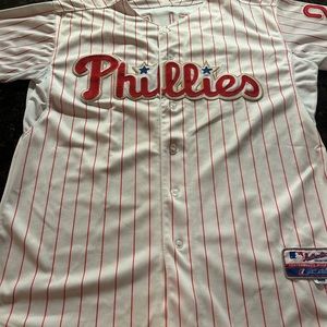 Philadelphia Phillies home jersey size 50 Majestic